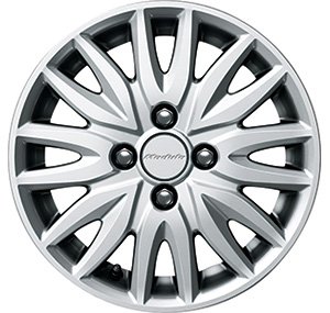 ホンダ N-WGN純正14インチ スチールホイールとホイールカバー 4本セット ホンダ - HONDA N-WGN Nワゴン ツートン 限定 14インチ ホイール